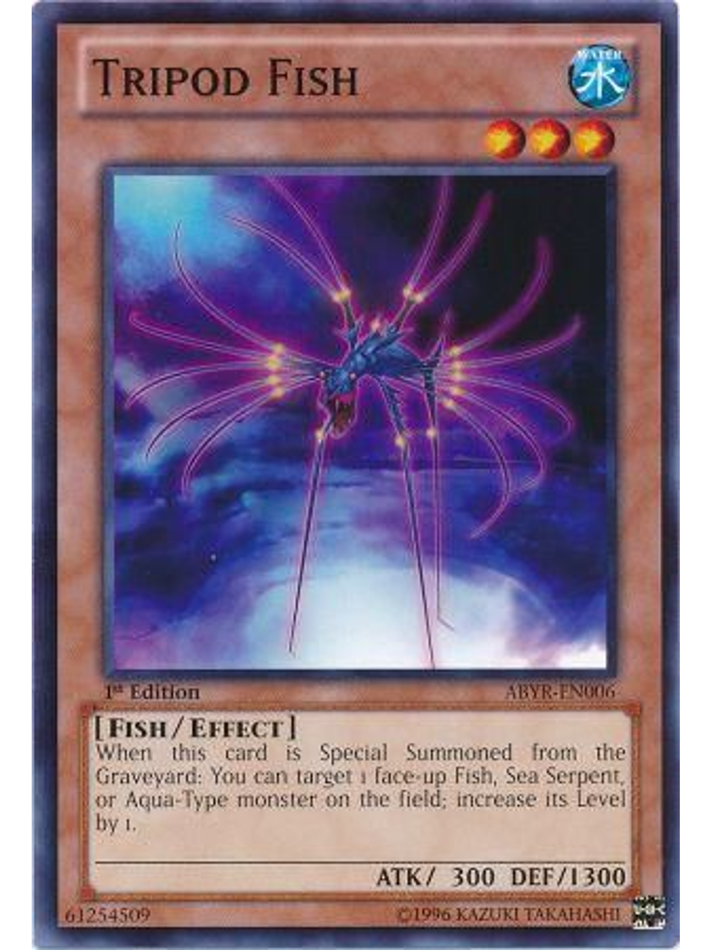 Tripod Fish - ABYR-EN006 - Common 1st Edition 1