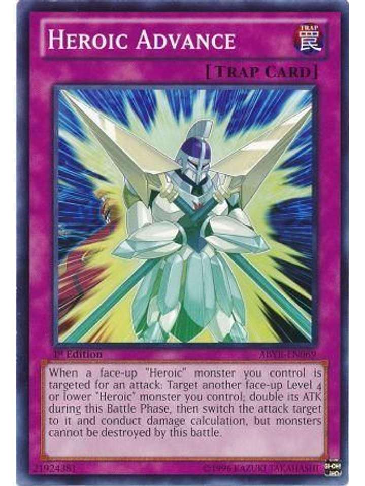 Heroic Advance - ABYR-EN069 - Common 1st Edition 1