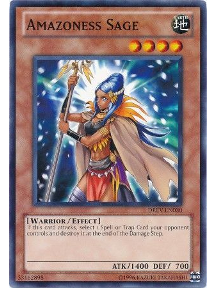 Amazoness Sage - DREV-EN030 - Common Unlimited 1