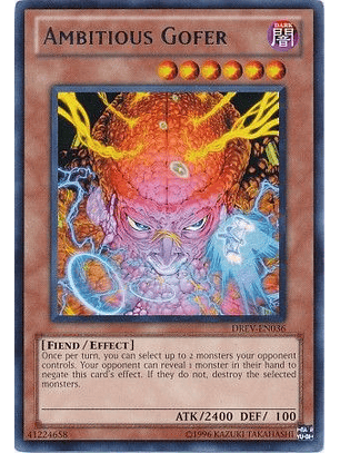 Ambitious Gofer - DREV-EN036 - Rare Unlimited
