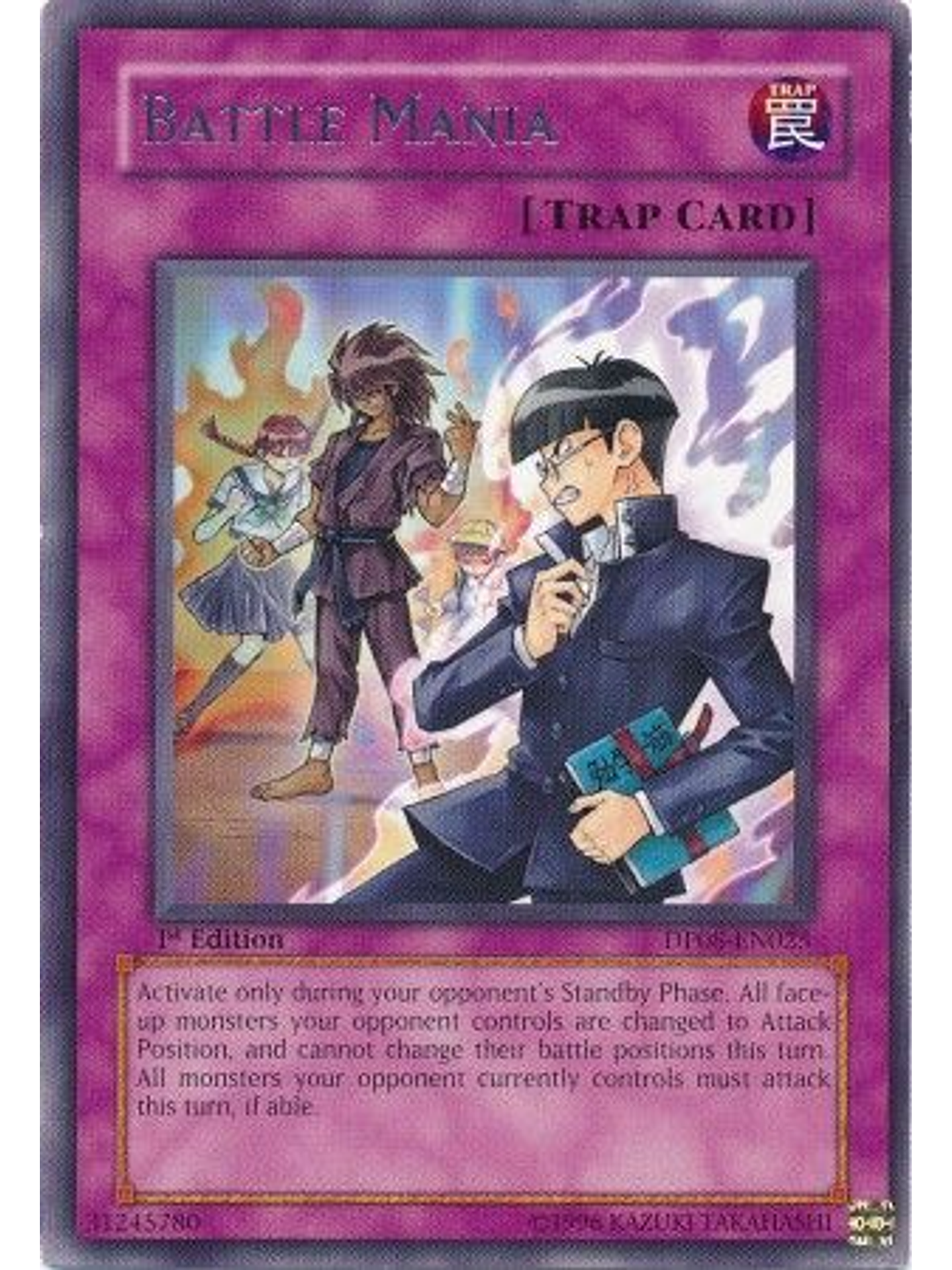 Battle Mania - DP08-EN025 - Rare 1st Edition 1