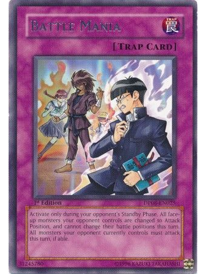 Battle Mania - DP08-EN025 - Rare 1st Edition 1