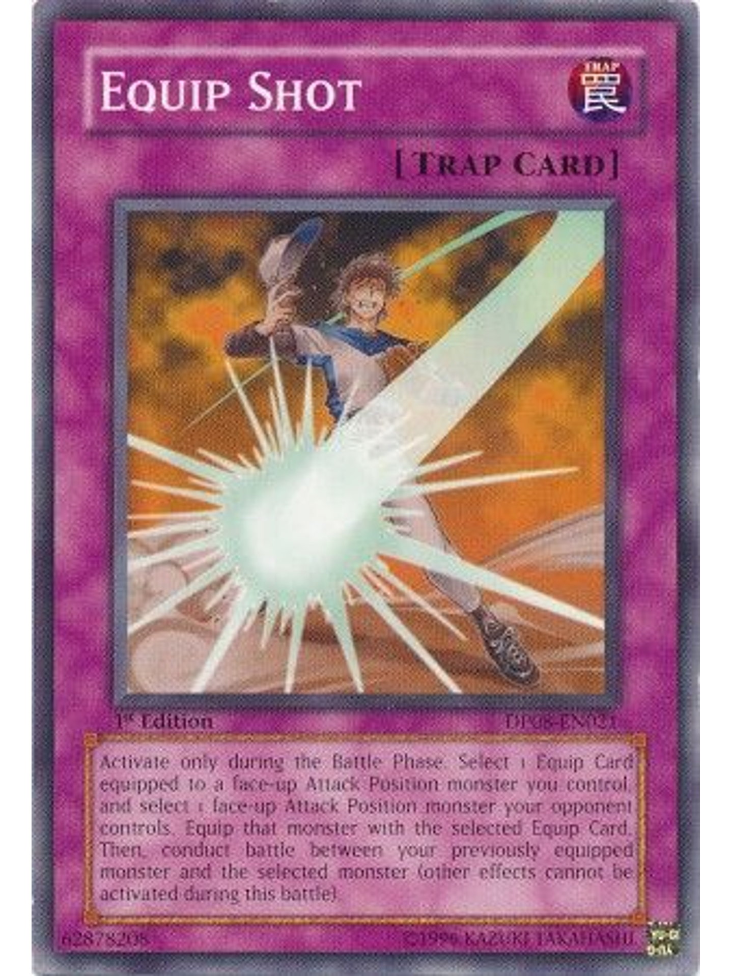 Equip Shot - DP08-EN021 - Common 1st Edition 1