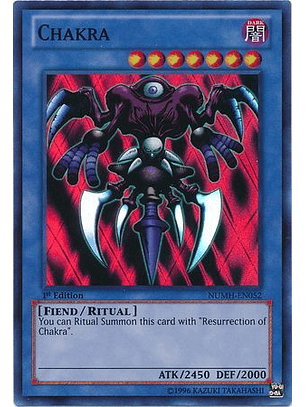Chakra - NUMH-EN052 - Super Rare 1st Edition