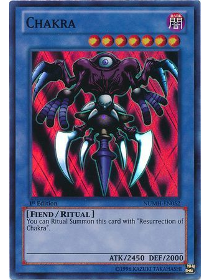 Chakra - NUMH-EN052 - Super Rare 1st Edition 1