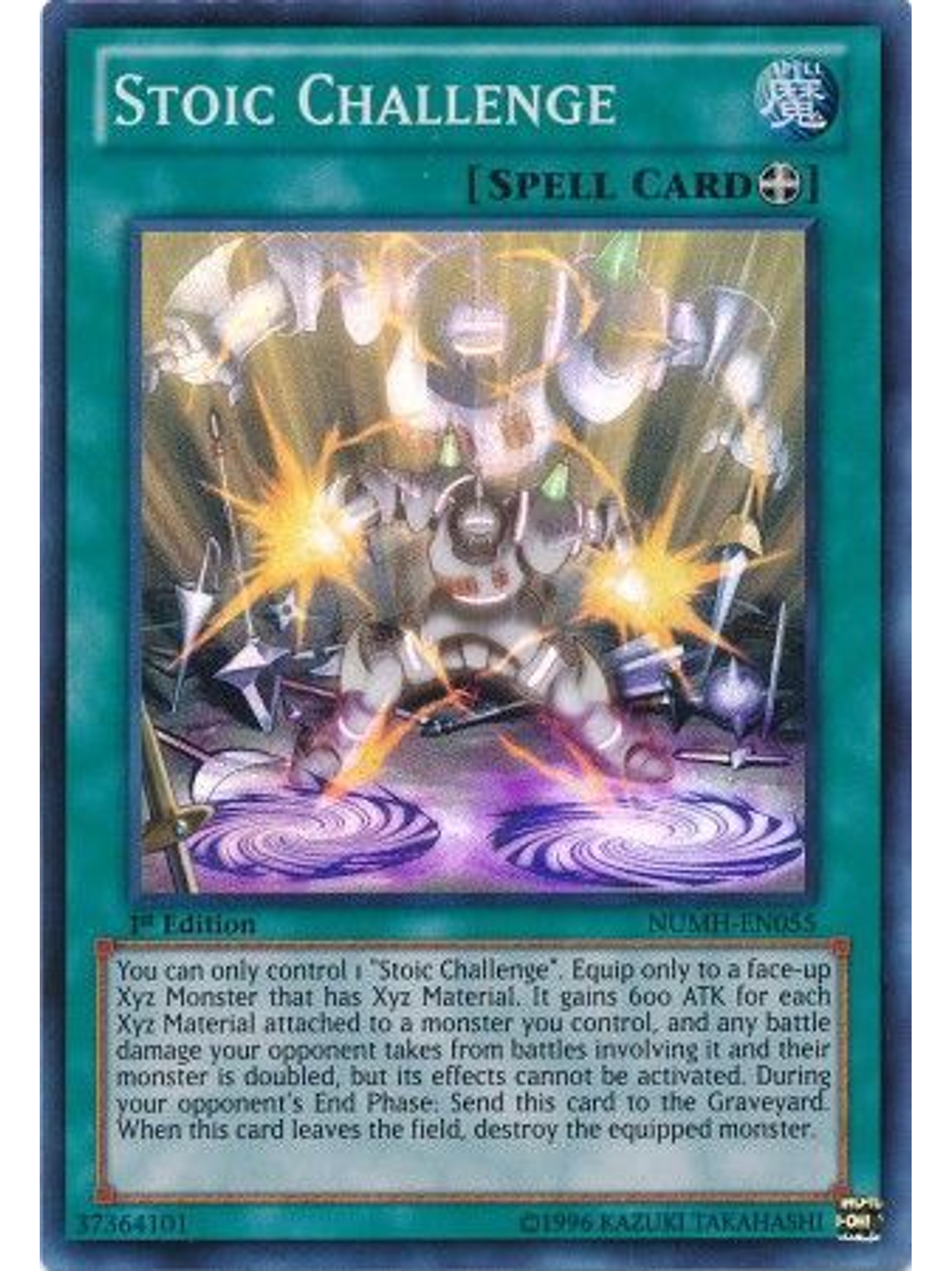 Stoic Challenge - NUMH-EN055 - Super Rare 1st Edition 1