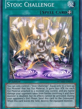 Stoic Challenge - NUMH-EN055 - Super Rare 1st Edition