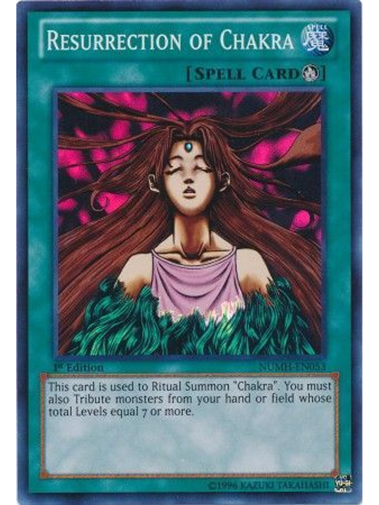 Resurrection of Chakra - NUMH-EN053 - Super Rare 1st Edition 1