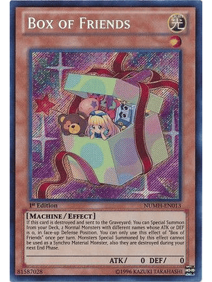 Box of Friends - NUMH-EN013 - Secret Rare 1st Edition