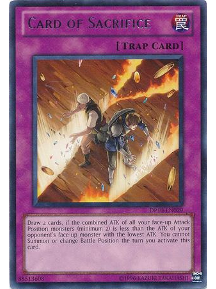 Card of Sacrifice - DP10-EN029 - Rare Unlimited 1
