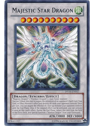 Majestic Star Dragon - DP10-EN017 - Rare Unlimited