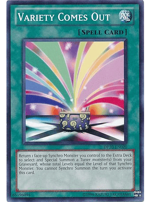 Variety Comes Out - DP10-EN020 - Common Unlimited