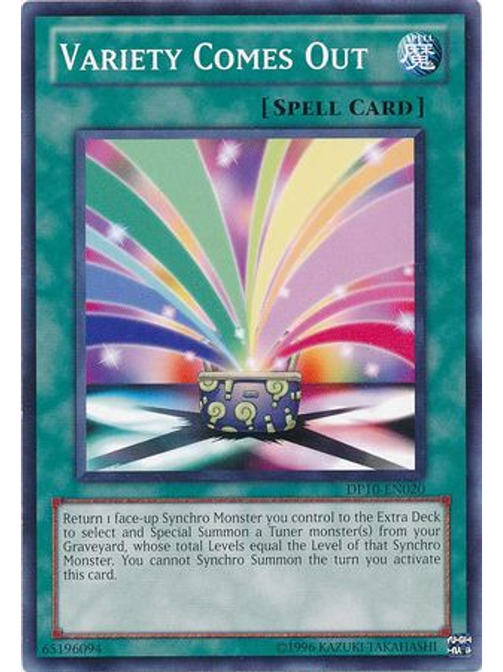 Variety Comes Out - DP10-EN020 - Common Unlimited 1