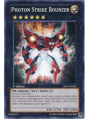Photon Strike Bounzer - SP14-EN024 - Common 1st Edition
