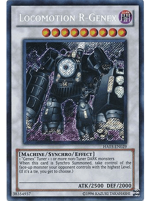 Locomotion R-Genex - HA03-EN029 - Secret Rare Unlimited