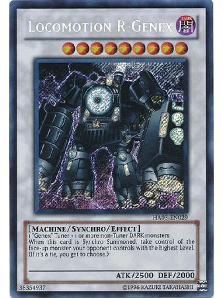 Locomotion R-Genex - HA03-EN029 - Secret Rare Unlimited 1