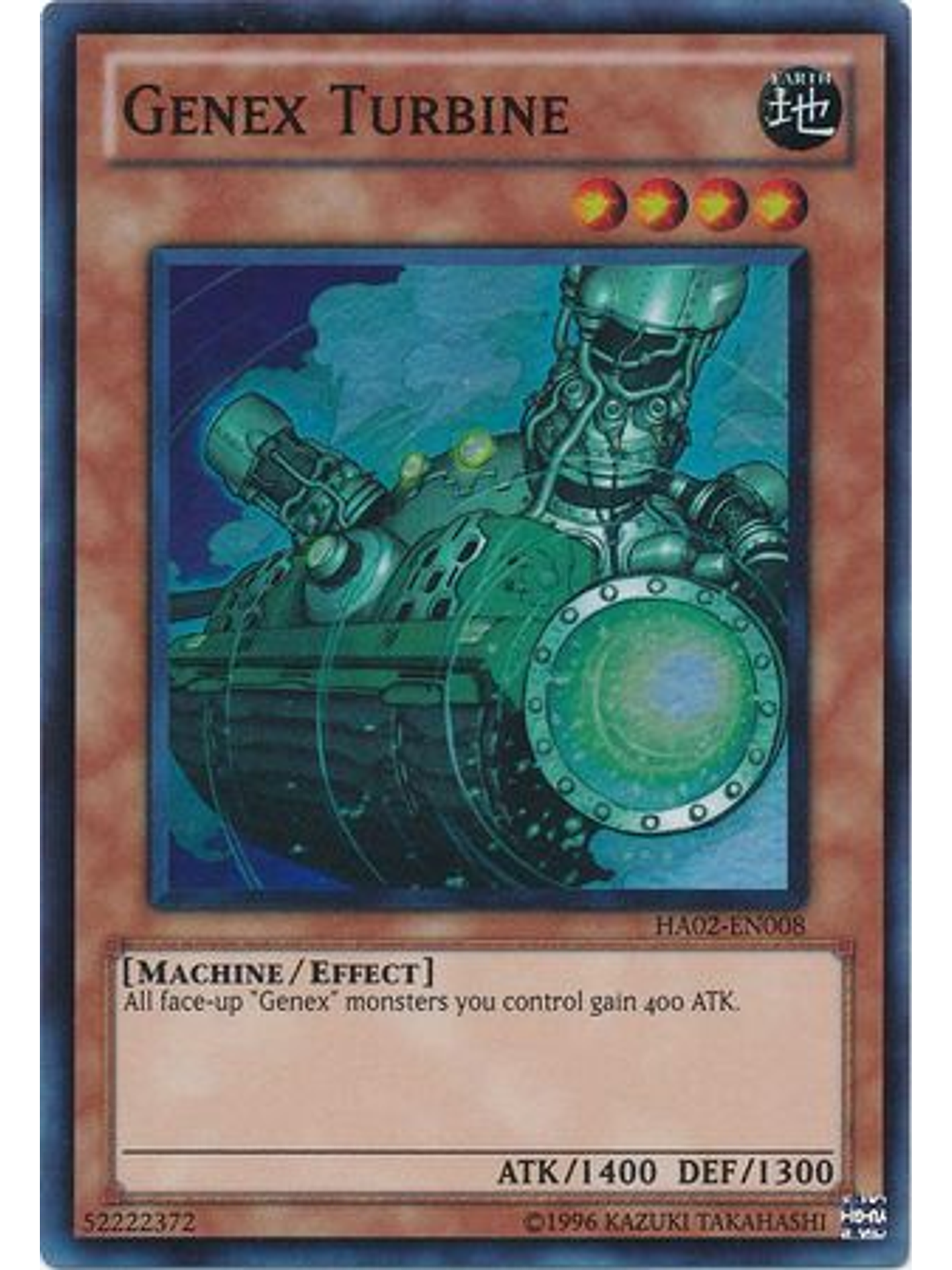 Genex Turbine - HA02-EN008 - Super Rare Unlimited 1