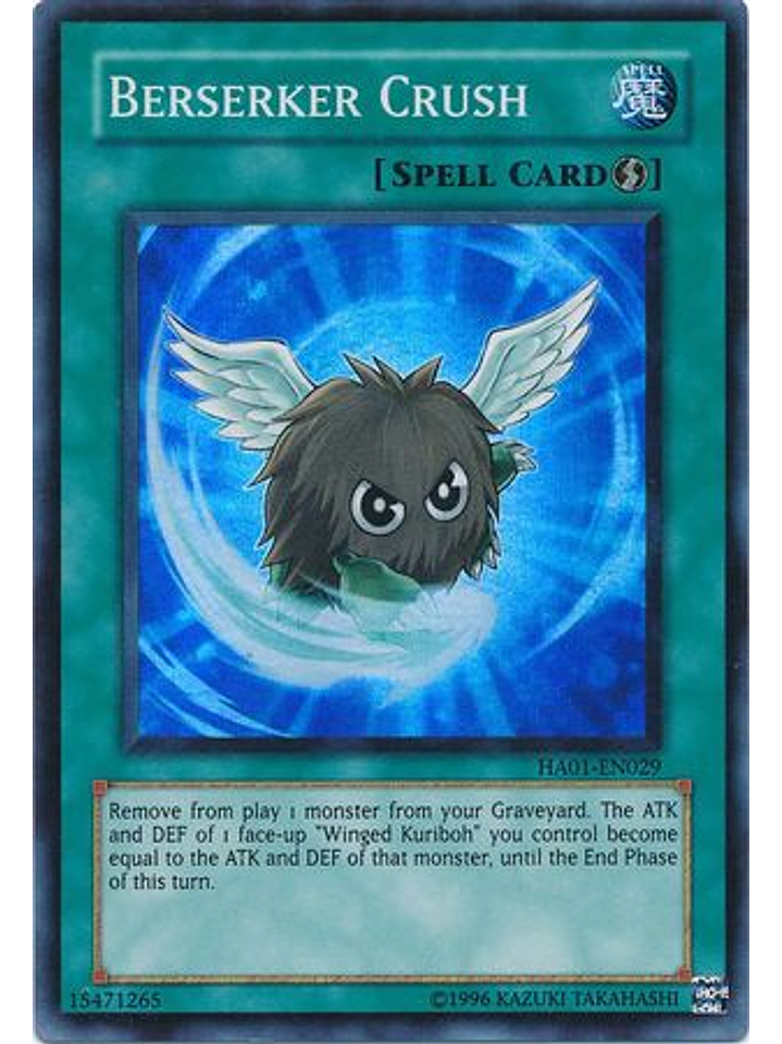 Berserker Crush - HA01-EN029 - Super Rare Unlimited 1
