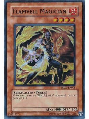 Flamvell Magician - HA01-EN008 - Super Rare Unlimited