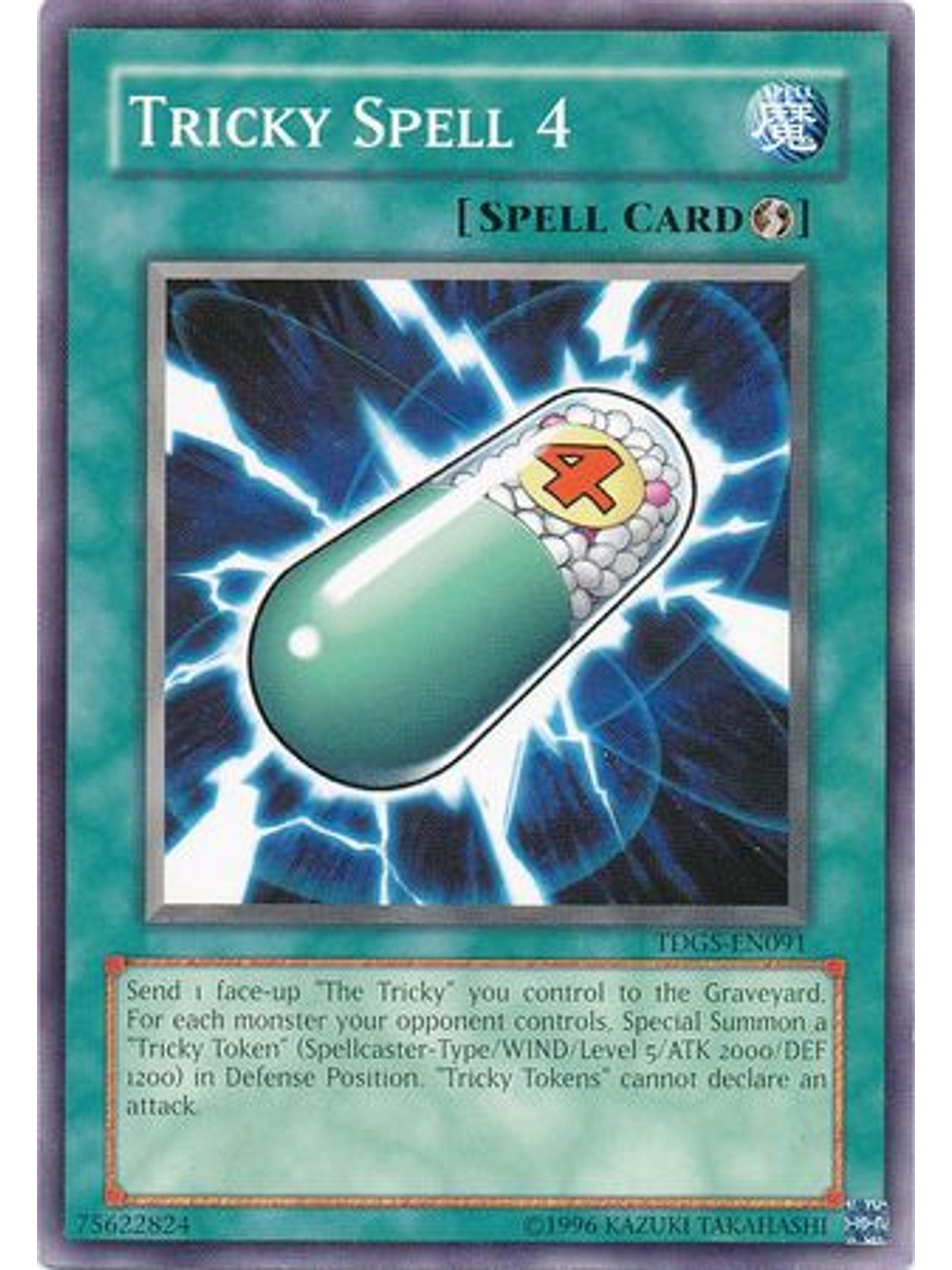 Tricky Spell 4 - TDGS-EN091 - Common Unlimited 1