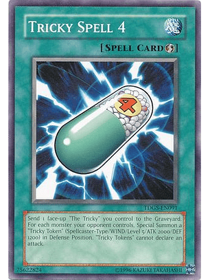 Tricky Spell 4 - TDGS-EN091 - Common Unlimited