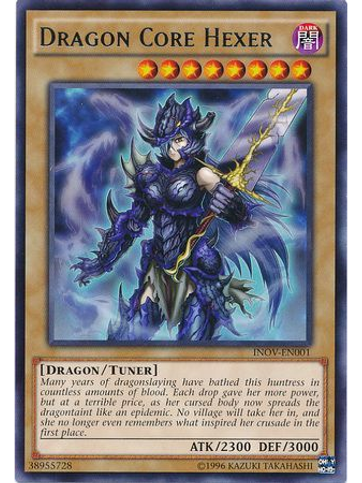 Dragon Core Hexer - INOV-EN001 - Rare Unlimited 1