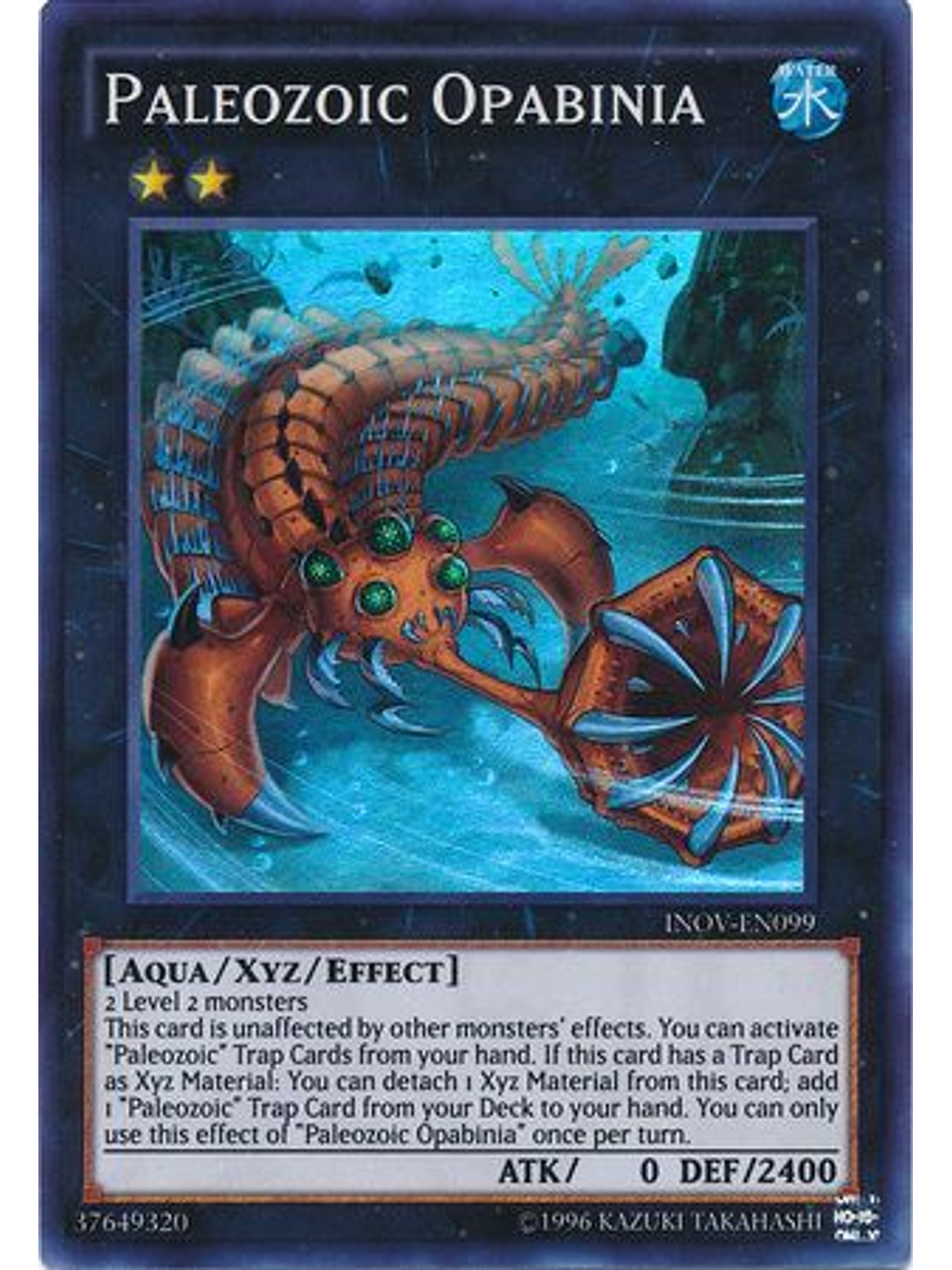 Paleozoic Opabinia - INOV-EN099 - Super Rare Unlimited 1