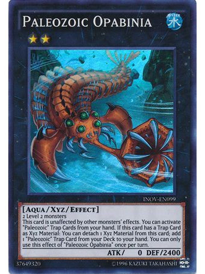 Paleozoic Opabinia - INOV-EN099 - Super Rare Unlimited 1