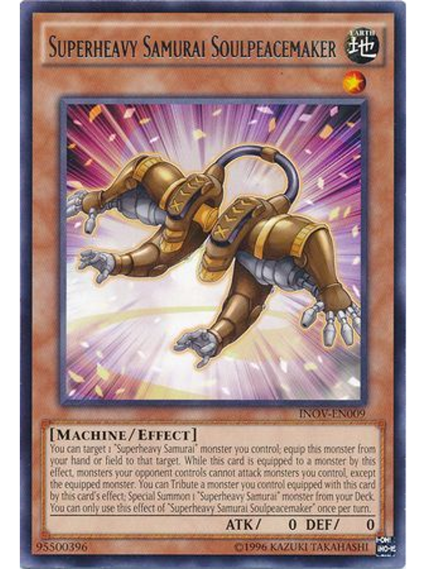 Superheavy Samurai Soulpeacemaker - INOV-EN009 - Rare Unlimited 1