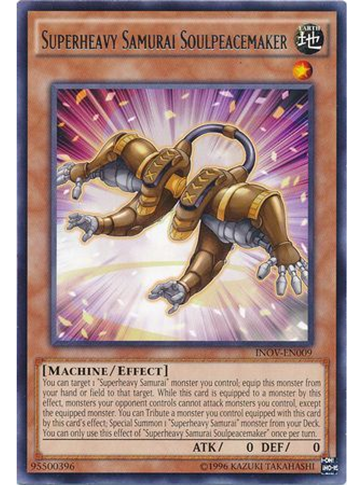 Superheavy Samurai Soulpeacemaker - INOV-EN009 - Rare Unlimited 1