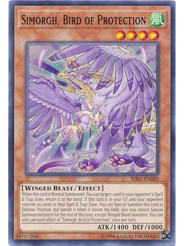 Simorgh, Bird of Protection - RIRA-EN020 - Common Unlimited 1