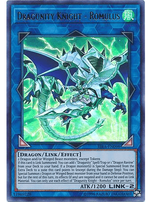 Dragunity Knight - Romulus - RIRA-EN098 - Ultra Rare Unlimited