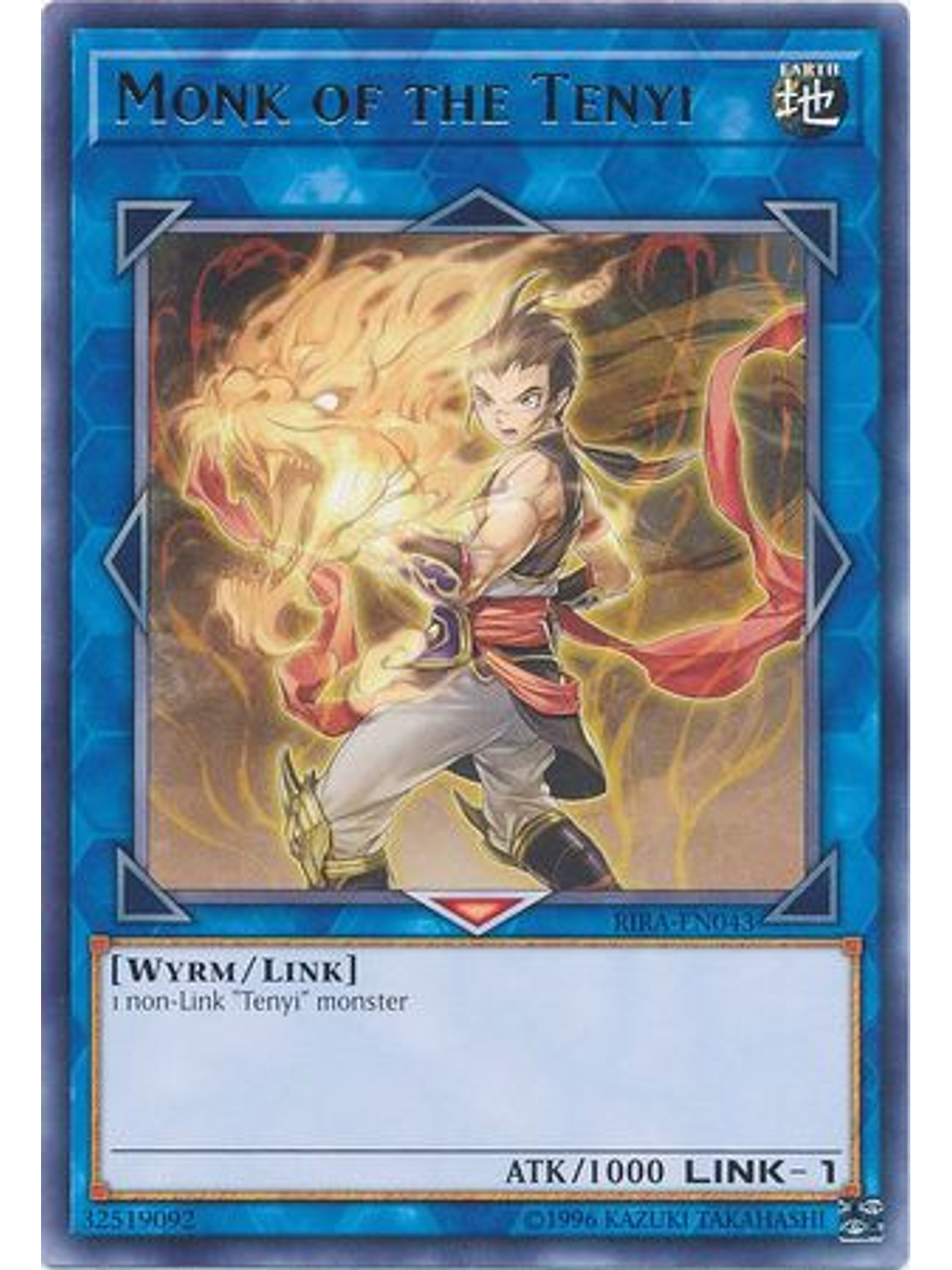 Monk of the Tenyi - RIRA-EN043 - Rare Unlimited 1