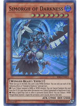 Simorgh of Darkness - RIRA-EN022 - Super Rare Unlimited