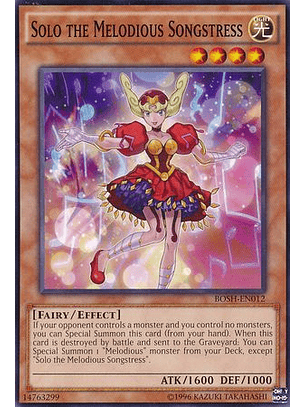 Solo the Melodious Songstress - BOSH-EN012 - Common Unlimited