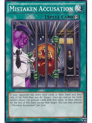 Mistaken Accusation - BOSH-EN068 - Common Unlimited