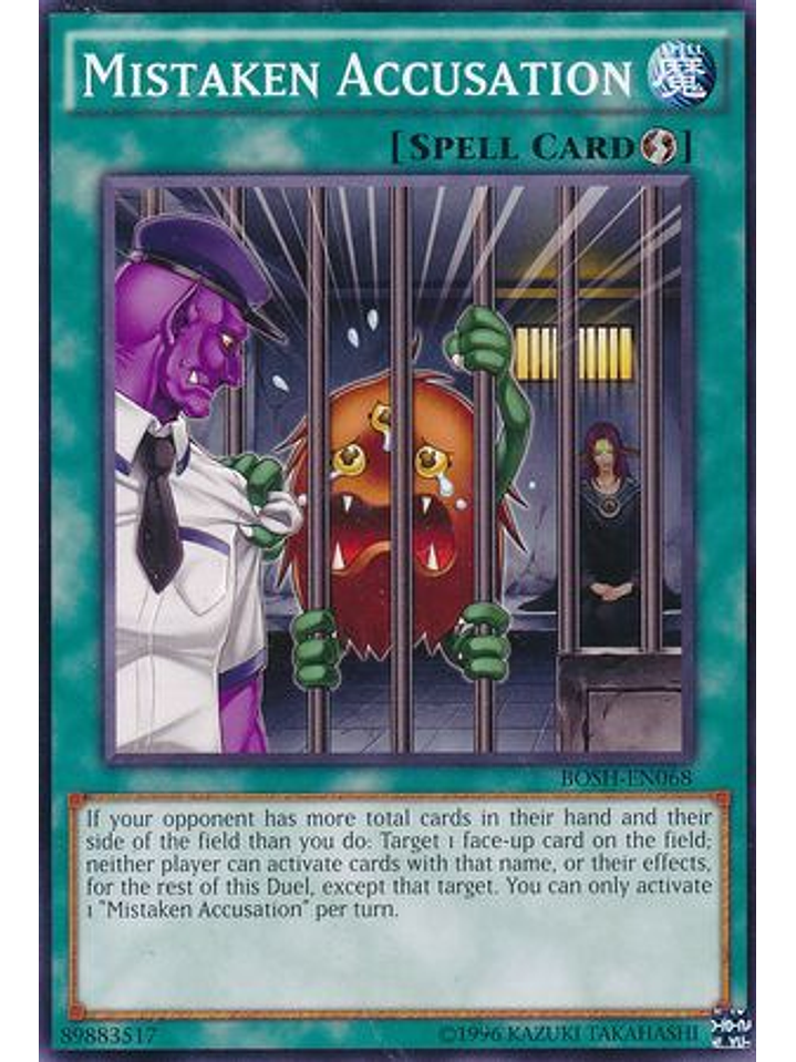 Mistaken Accusation - BOSH-EN068 - Common Unlimited 1