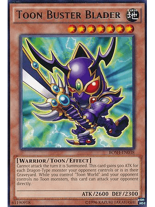 Toon Buster Blader - BOSH-EN038 - Rare Unlimited