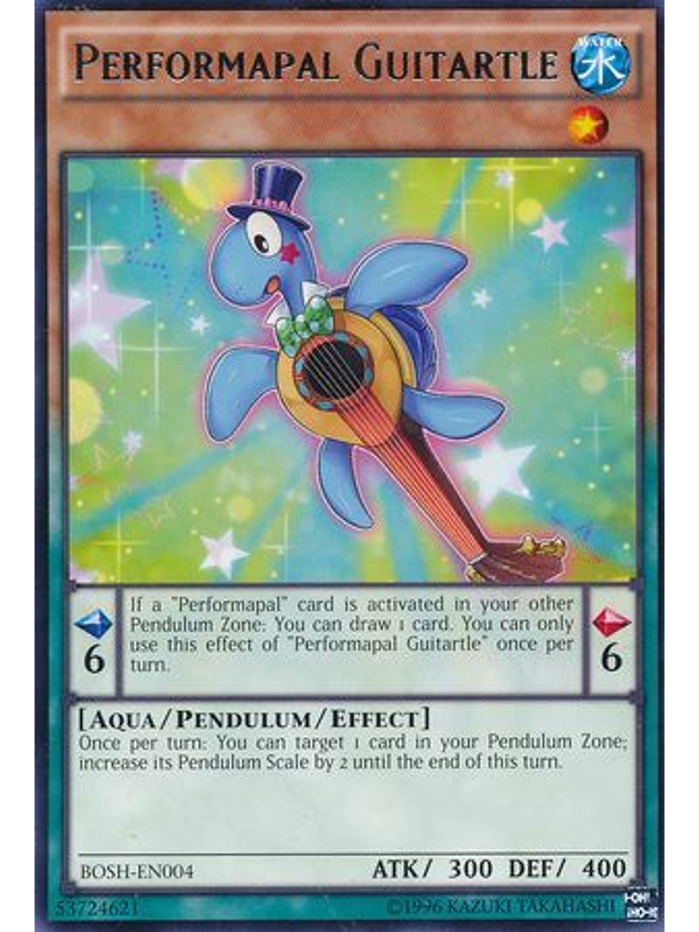 Performapal Guitartle - BOSH-EN004 - Rare Unlimited 1