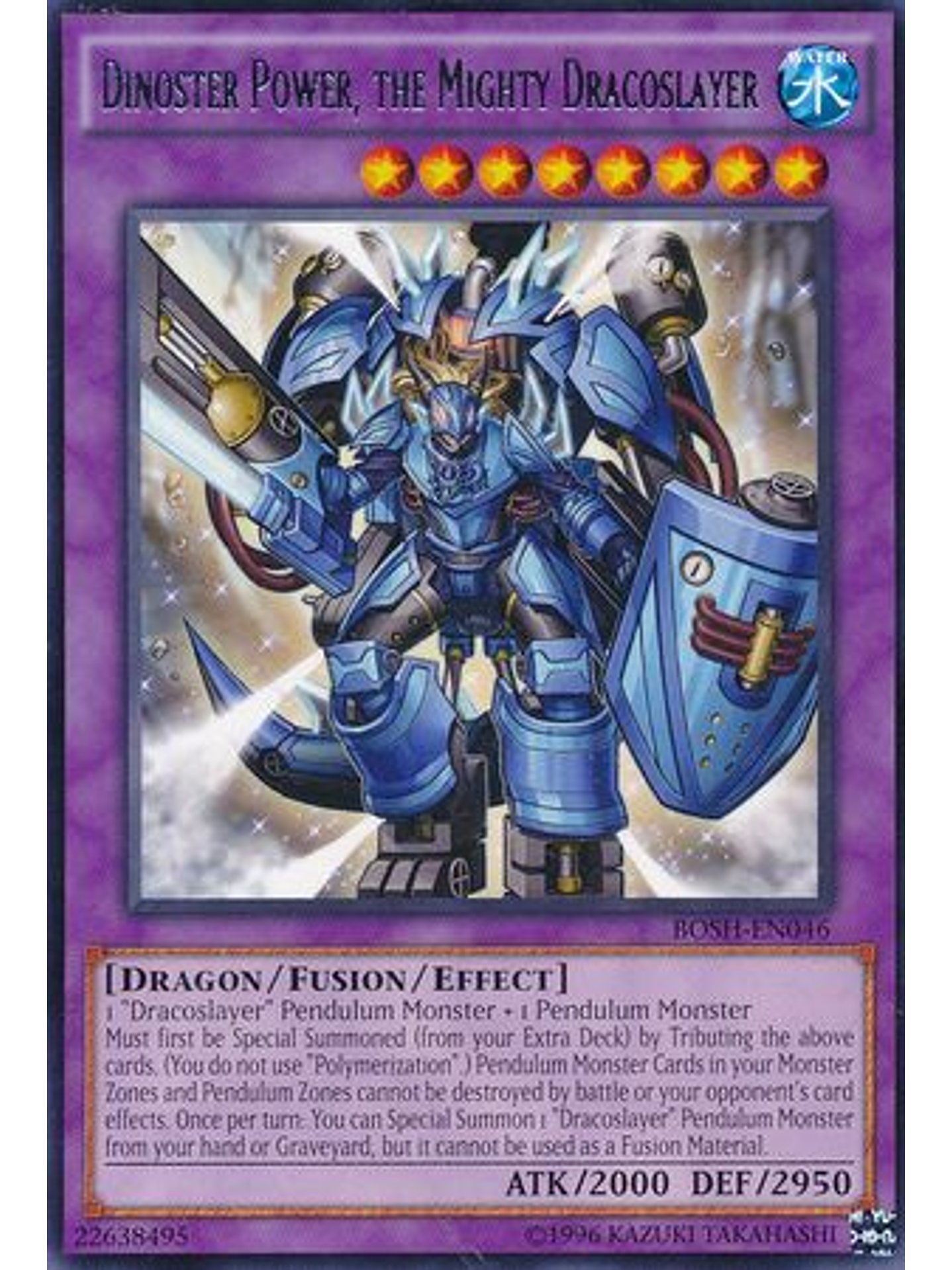 Dinoster Power, the Mighty Dracoslayer - BOSH-EN046 - Rare Unlimited 1
