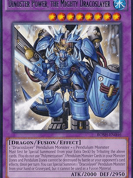 Dinoster Power, the Mighty Dracoslayer - BOSH-EN046 - Rare Unlimited