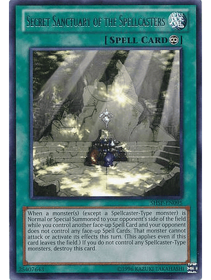 Secret Sanctuary of the Spellcasters - SHSP-EN095 - Rare Unlimited