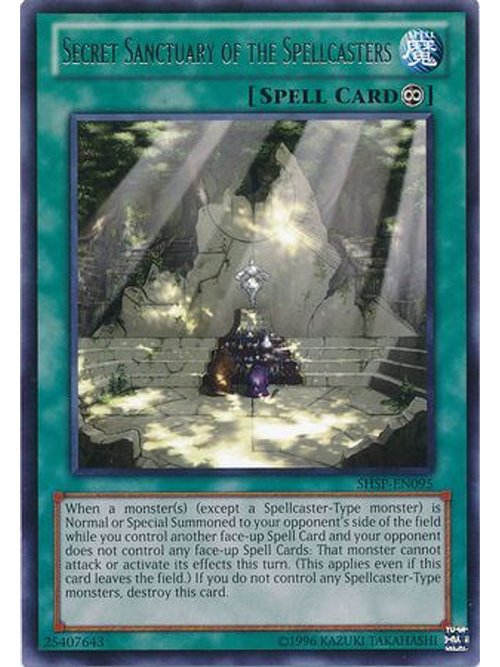 Secret Sanctuary of the Spellcasters - SHSP-EN095 - Rare Unlimited 1