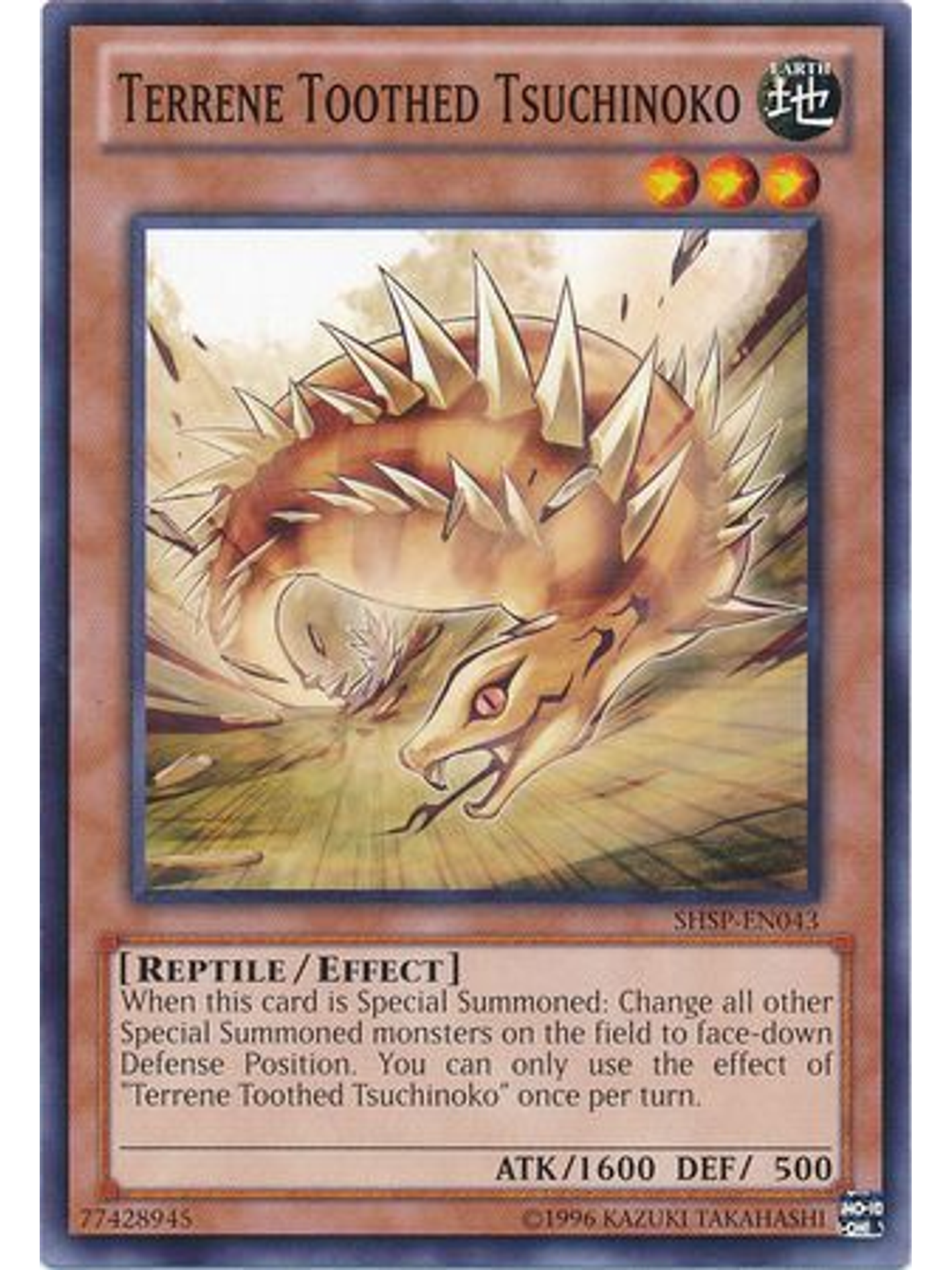 Terrene Toothed Tsuchinoko - SHSP-EN043 - Common Unlimited 1