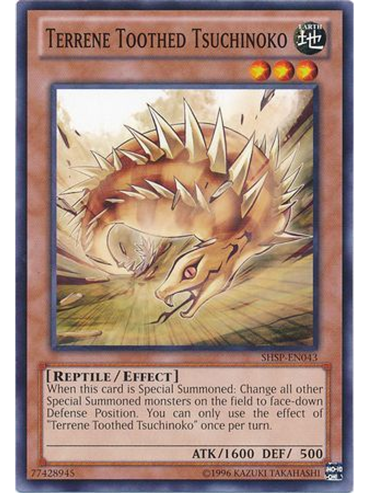 Terrene Toothed Tsuchinoko - SHSP-EN043 - Common Unlimited 1