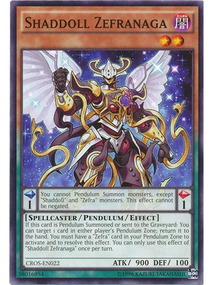 Shaddoll Zefranaga - CROS-EN022 - Common Unlimited 1