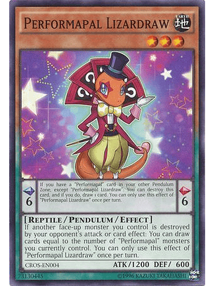 Performapal Lizardraw - CROS-EN004 - Common Unlimited