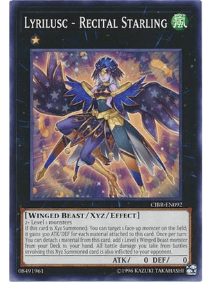 Lyrilusc - Recital Starling - CIBR-EN092 - Common Unlimited