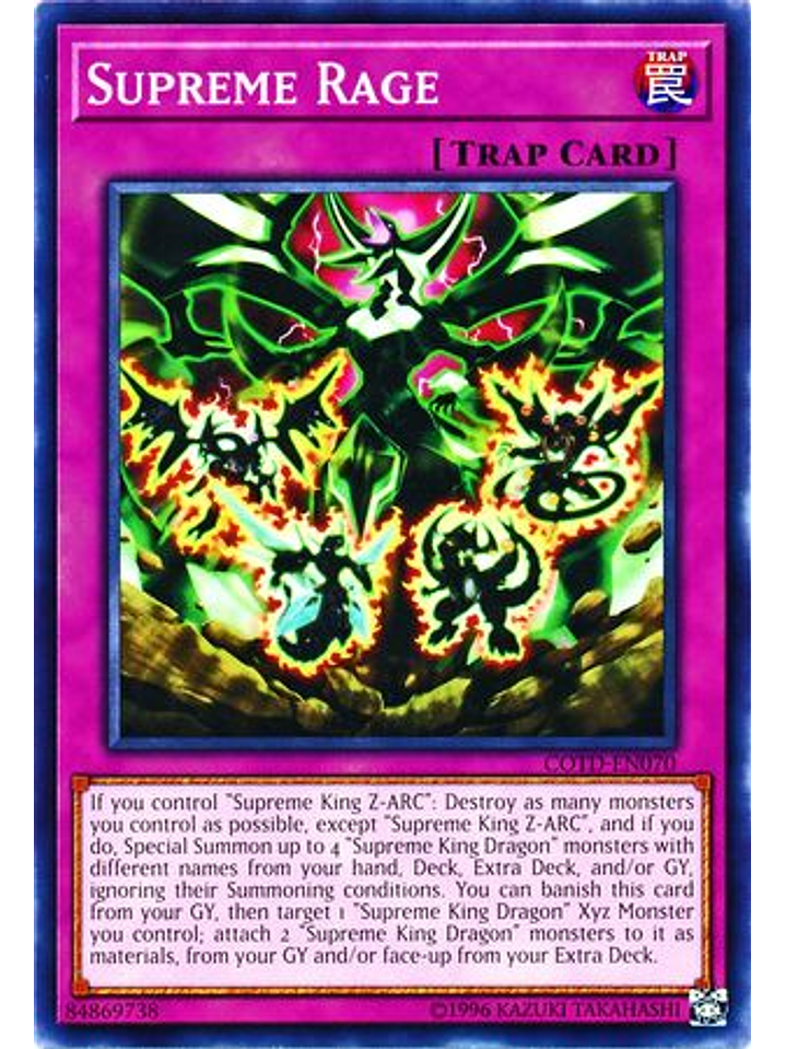 Supreme Rage - COTD-EN070 - Common Unlimited 1