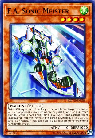 F.A. Sonic Meister - COTD-EN086 - Common Unlimited